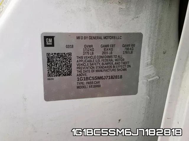 1G1BC5SM6J7182818 фото 2