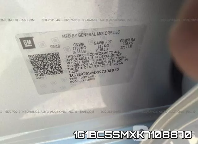 1G1BC5SMXK7108870 фото 10