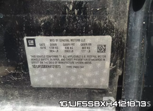 1G1JF5SBXH4121873 фото 10