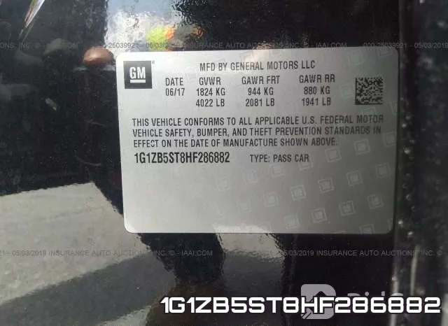 1G1ZB5ST8HF286882 фото 10