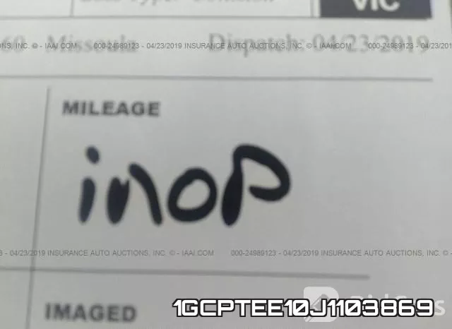 1GCPTEE10J1103869 фото 8