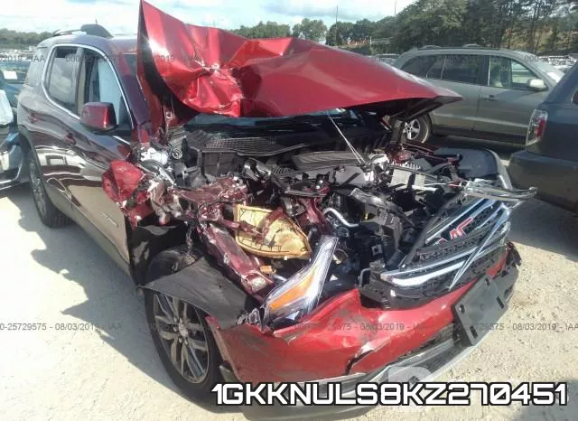 1GKKNULS8KZ270451 фото 7