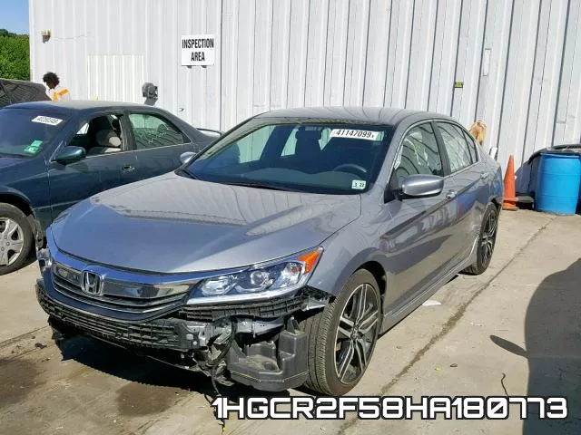 1HGCR2F58HA180773 фото 3