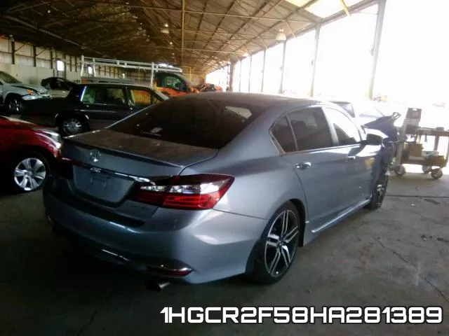 1HGCR2F58HA281389 фото 5