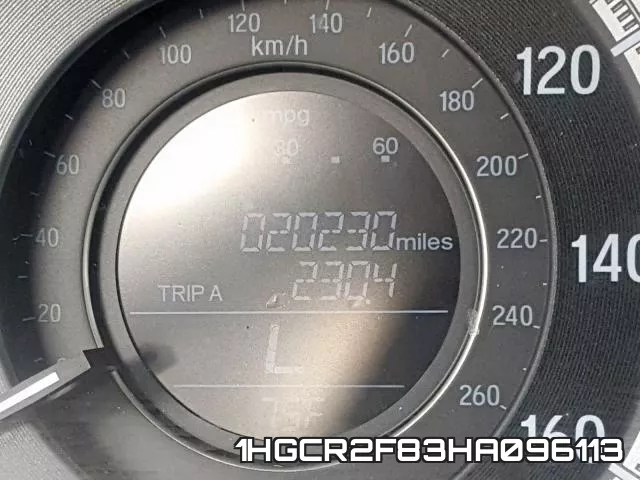 1HGCR2F83HA096113 фото 9