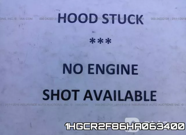 1HGCR2F86HA063400 фото 2