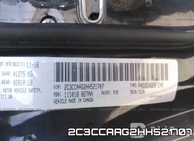 2C3CCAAG2HH521707 фото 10