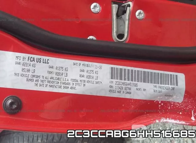 2C3CCABG6HH516685 фото 10