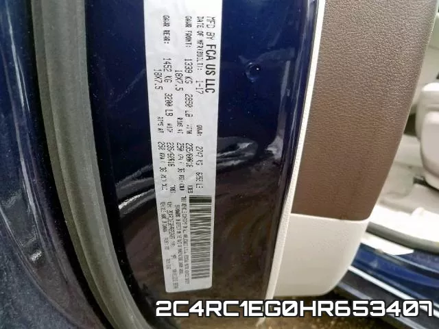 2C4RC1EG0HR653407 фото 2