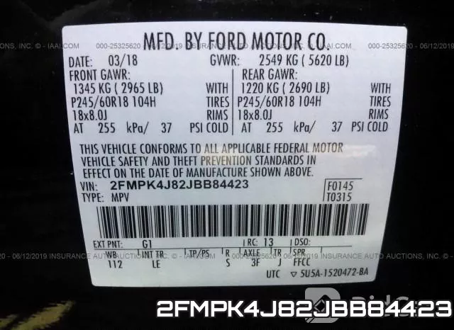 2FMPK4J82JBB84423 фото 10