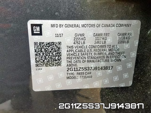 2G11Z5S37J9143817 фото 2
