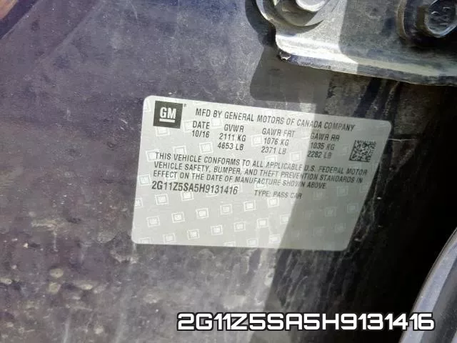 2G11Z5SA5H9131416 фото 2