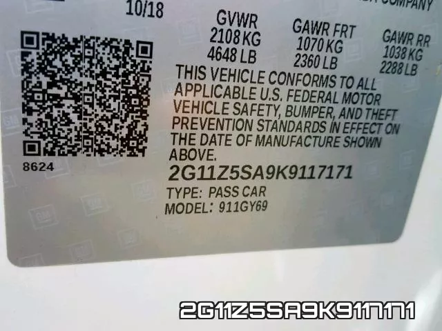 2G11Z5SA9K9117171 фото 2