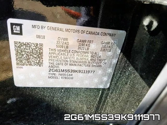 2G61M5S39K9111977 фото 2