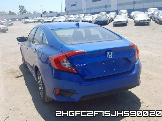 2HGFC2F75JH590020 фото 4