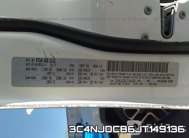3C4NJDCB6JT149136 фото 10