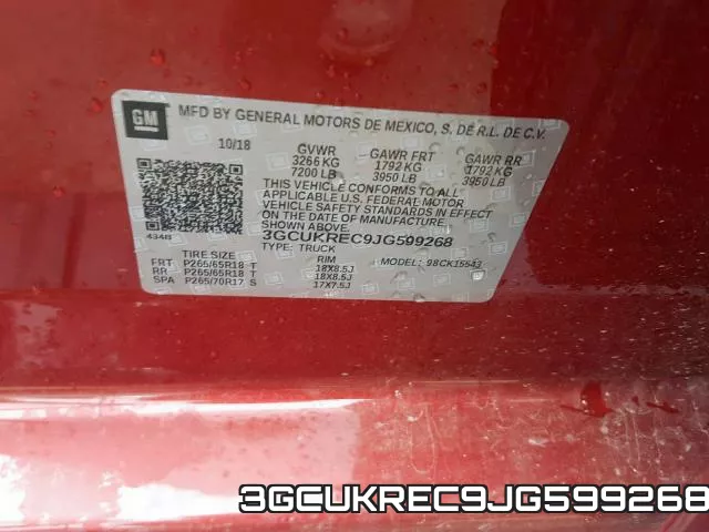 3GCUKREC9JG599268 фото 2