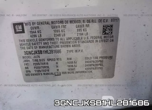 3GNCJKSB1HL281686 фото 10