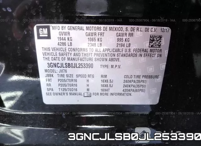 3GNCJLSB0JL253390 фото 10