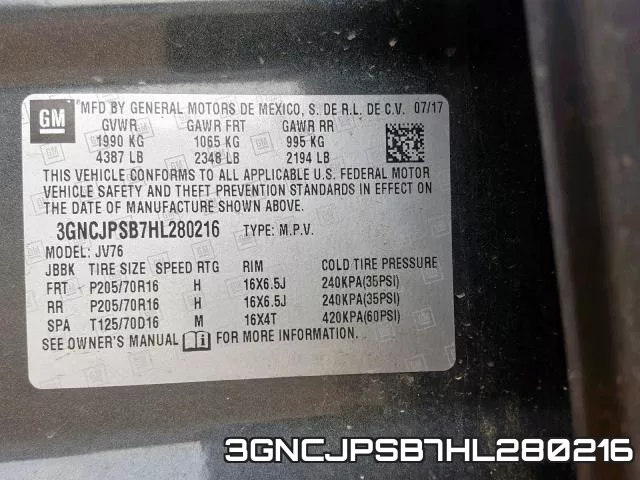 3GNCJPSB7HL280216 фото 2