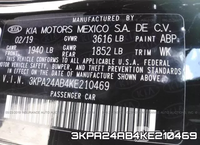 3KPA24AB4KE210469 фото 10