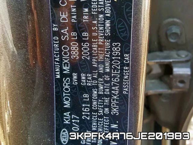 3KPFK4A76JE201983 фото 2