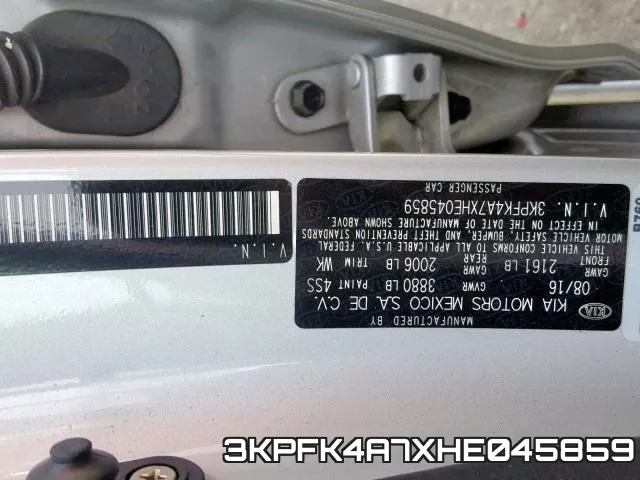 3KPFK4A7XHE045859 фото 2