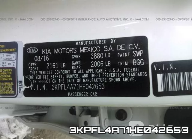 3KPFL4A71HE042653 фото 10