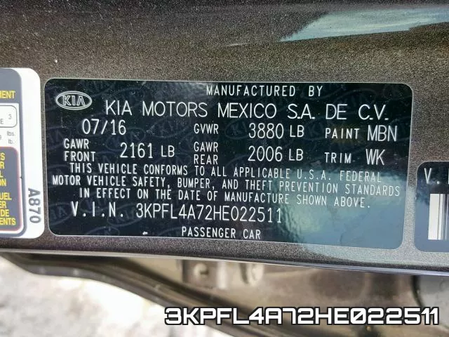 3KPFL4A72HE022511 фото 2