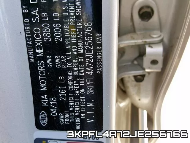 3KPFL4A72JE256766 фото 2