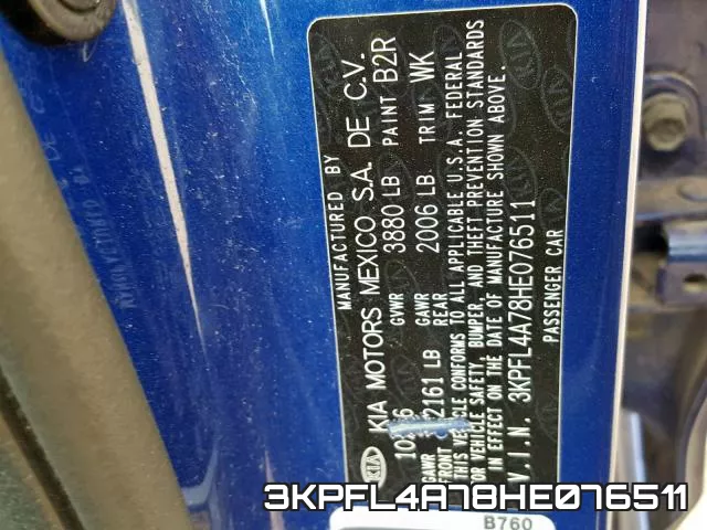 3KPFL4A78HE076511 фото 2