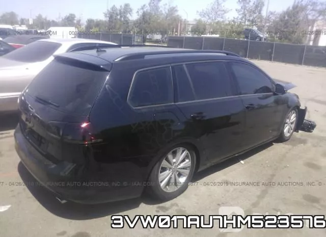 3VW017AU7HM523576 фото 5
