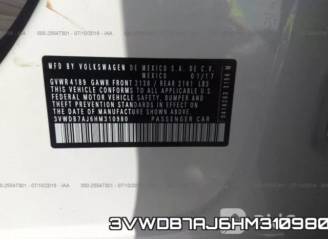 3VWDB7AJ6HM310980 фото 10
