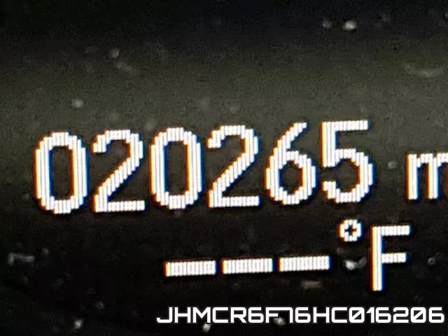 JHMCR6F76HC016206 фото 9