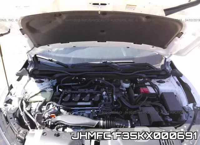 JHMFC1F35KX000691 фото 2