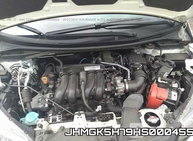 JHMGK5H79HS000455 фото 2