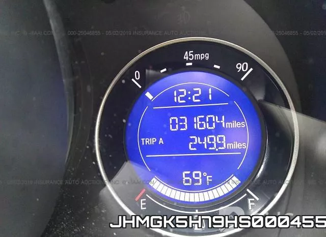 JHMGK5H79HS000455 фото 8