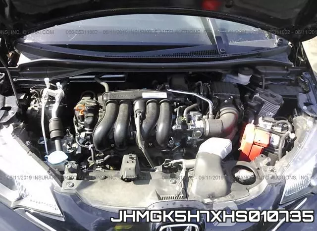 JHMGK5H7XHS010735 фото 2
