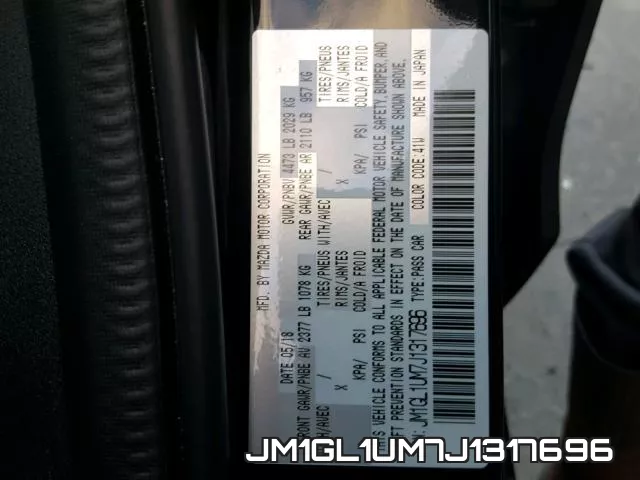 JM1GL1UM7J1317696 фото 2