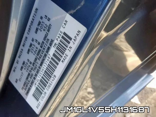 JM1GL1V55H1131687 фото 2