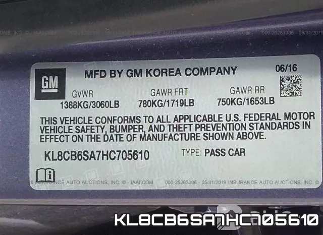 KL8CB6SA7HC705610 фото 10