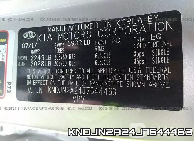 KNDJN2A24J7544463 фото 10