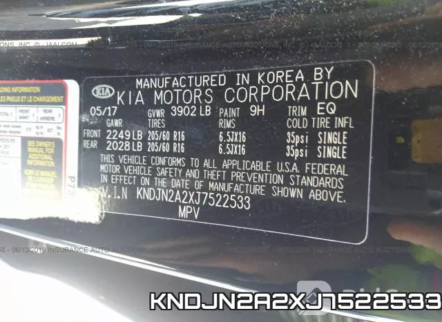KNDJN2A2XJ7522533 фото 10