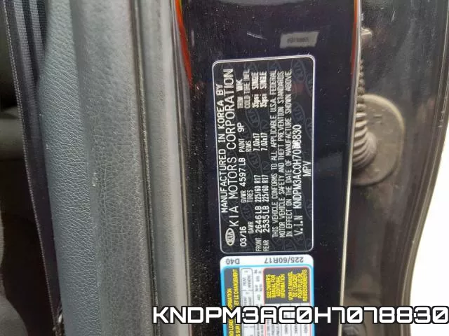KNDPM3AC0H7078830 фото 2