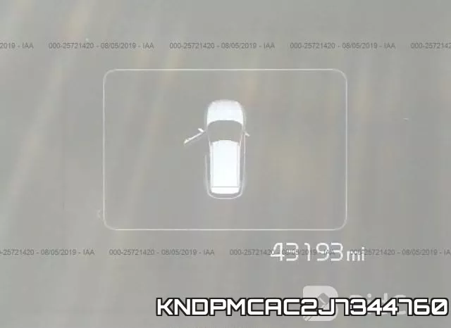 KNDPMCAC2J7344760 фото 8