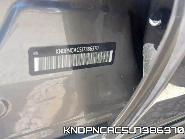 KNDPNCAC5J7386370 фото 2