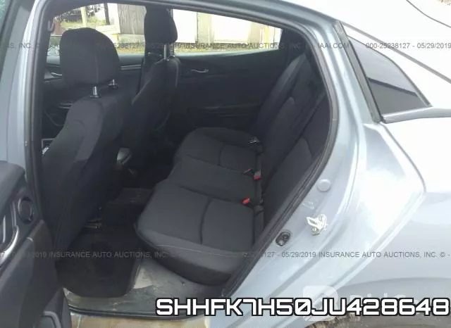 SHHFK7H50JU428648 фото 9