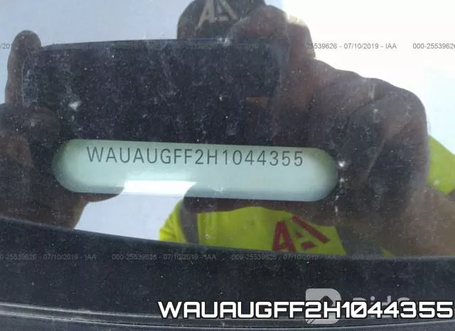 WAUAUGFF2H1044355 фото 10