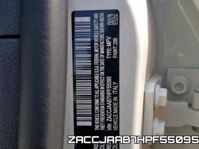 ZACCJAAB7HPF55095 фото 2