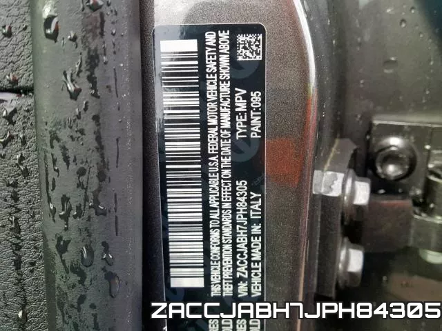 ZACCJABH7JPH84305 фото 2